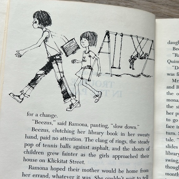 Vintage Ramona the Brave by Beverly Clearly Hardback Weekly Reader Book 70s - Picture 5 of 11